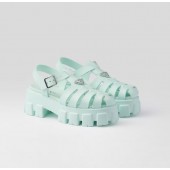 Prada Rubber Monolith Sandals,  Size 35-41
