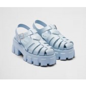 Prada Rubber Monolith Sandals,  Size 35-41