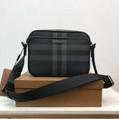 Burberry Charcoal Messenger