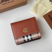 Burberry  Small Check Folding Wallet