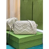 Borsa a spalla GG Marmont matelassé misura piccola