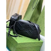 Borsa a spalla GG Marmont matelassé misura piccola