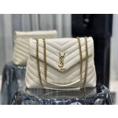 YSL Yves Saint Laurent Medium Chain Bag in Calfskin 