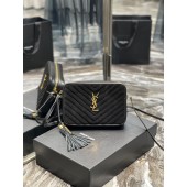 YSL Yves Saint Laurent Lou Camera Bag in Suede