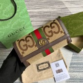 Gucci Portafoglio Continental Ophidia GG