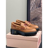 Miu Miu Leather Loafer, Size 35-41