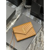 YSL clutch monogram in pelle  