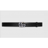 Gucci 30mm thin Leather belt 