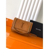 Niki Baby In Pelle Vintage-Light Caramel 