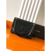 NIKI MEDIUM IN PELLE VINTAGE-Black