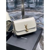 YSL Borsa Satchel Solferino Media in Pelle Box  