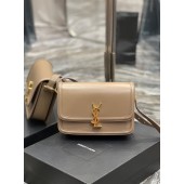 YSL Borsa Satchel Solferino Media in Pelle Box  