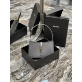 YSL Borsa Hobo LE 5 À 7 in Pelle Di Vitello  