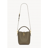 Saint Laurent LE 37 small in Shiny leather-Deep Musk