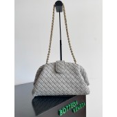 Bottega Veneta Lauren 1980 Chain Bag-Light grey