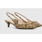 Décolleté slingback donna Gucci con Morsetto