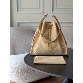 Borsa Chanel 25 Medio-Beige
