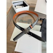 Cintura celine Triomphe Reversible 25mm 