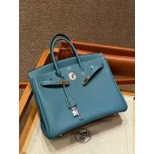 Hermes Birkin35 in Togo Leather -Blue Jean