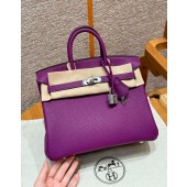 Hermes Birkin 25 / Birkin 30 in Togo Leather-Anemone