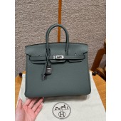 Hermes Birkin 25 / Birkin 30  in Togo Leather-Vert Amanda