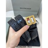 Balenciaga Cinture in pelle 30mm