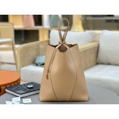 chloe grande spin tote-Milk brown