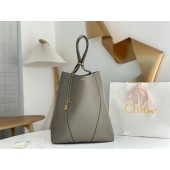 chloe grande spin tote-Grey