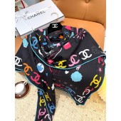 Chanel Silk and Wool Shawl 