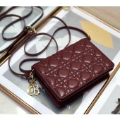 Pelle Di Agnello Pochette/ marsupio  Lady Dior 