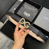 Dolce&Gabbana Cinture 30mm in pelle  