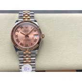Rolex Datejust 28mm, 31mm, Oystersteel, 18K rose gold