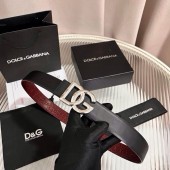 Cintura in pelle dolce Gabbana 3,5 cm