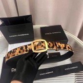 Cintura in pelle dolce Gabbana 4.0 cm