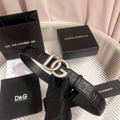 Cintura in pelle dolce Gabbana 4.0 cm