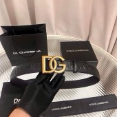 Cintura in pelle dolce Gabbana 4.0 cm