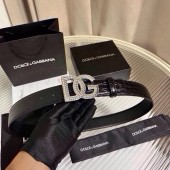 Cintura in pelle dolce Gabbana 4.0 cm