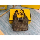 Fendi Monogram Canvas Hobo 