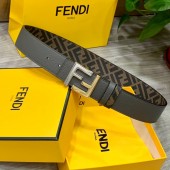 Fendi  Uomo Cintura Reversable 4.0 cm  in Pelle