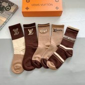 LV socks ( 5 pairs)