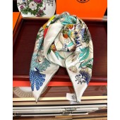 Hermes silk square scarf 90cm