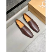 Christian Louboutin Men's leather Loafter, Size 39-46