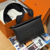 Hermès Borsa Videpoches-Black