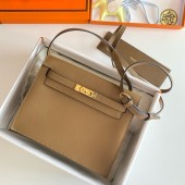 Hermes Kelly Danse Shoulder Bag-Beige de Weimar