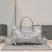 Borsa Le City da donna Balenciaga piccola-Silver