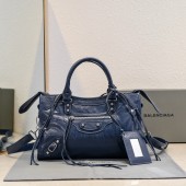 Borsa Le City da donna Balenciaga piccola-Dark blue