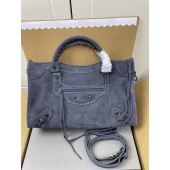 Borsa Le City da donna Balenciaga Medium-Grey