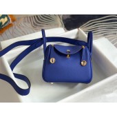 1:1 Borsa Hermes Lindy mini in pelle togo