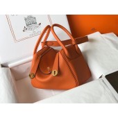 1:1 Borsa Hermes Lindy mini in pelle togo
