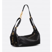 Dior Medium D-Journey Bag in Crinkled Calfskin